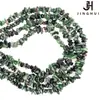 Jinghui DIY acessórios artesanais com contas irregulares naturais tesouro vermelho verde cascalho material de joias semi-acabadas contas soltas