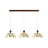 Lustre de Restaurante Estilo Creme Espectro Completo Proteção Ocular Moderno Simples Personalidade Criativa Casca de Ovo Mesa de Jantar Bar Lâmpadas Zhongshan