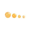 Cuentas de ámbar natural, cuentas sueltas, cuentas individuales para accesorios de pulsera DIY, cuentas de pulsera de ámbar viejo amarillo aceite de pollo semiacabadas