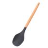 Utensilios de cocina de silicona para cocina, siete piezas, espátula de silicona para cocinar, colador, cuchara para sopa, juego de cuchara y pala de cocina multiusos