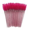 Cepillos Desechables de Cristal al por Mayor, Paquete Portátil de 50 Cepillos Espirales Pequeños para Cejas, Peine Especial para Pestañas para Maquillaje de Belleza