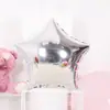 Nuevo globo de película de aluminio de estrella de cinco puntas de color sólido color puro centro comercial hotel KTV bar tienda decoración de escena diseño