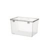 Panera de Plástico Especial Transparente con Tapa Caja Sellada Caja Crisper para Almacenamiento de Snacks de Grado Alimenticio Transparente