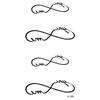Pequeños fabricantes de calcomanías de tatuajes frescos en stock calcomanías de tatuajes estilo ins Harajuku coreano calcomanías de tatuajes suministro de fábrica de Amazon