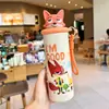 Botella de Agua Reutilizable Zootopia 2, Diseño de Judy y Nick, Vaso Térmico para Niños, Portátil y Lindo, Específicamente para Uso en Jardín de Infancia y Escuela