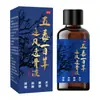 Líquido Herbal Analgésico de Cinco Toxinas para Desconforto no Pescoço, Ombro, Cintura, Perna e Articulações, Líquido Relaxante Muscular e Articular de Uso Geral Atacado