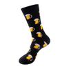 Novas meias criativas de moda mid-tube estrela de marca de moda animal meias meias masculinas street fashion atacado feminino transfronteiriço