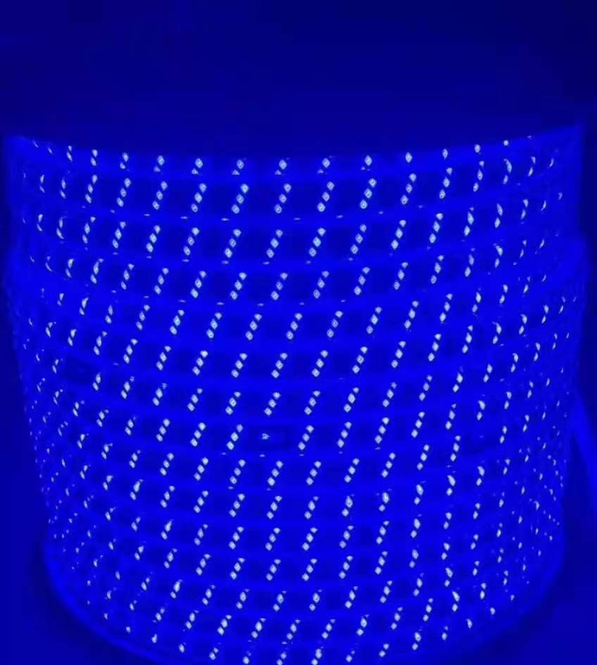 LED灯带2835双排家用客厅吊顶220v防水户外超高亮双排