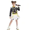 Cazando Chicas Demonio Grupo Estrella K-Pop Disfraz Cosplay Lumi Milazo Negro Dorado Anime Atuendo de Performance en Escenario Estilo Nuevo para Mujeres