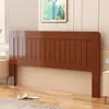 Cabecero de Madera Maciza Rojo, Cabecero Económico para Cama Doble de 1.8, Cabecero de 1.5, Tablero Respaldo, Se Vende por Separado, Estilo Chino Nuevo, Otro