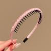 Diademas Infantiles Coreanas para Niñas, Diademas Antideslizantes con Dientes para Recoger el Cabello Suelto, Lindas Diademas para Niñas, Accesorios para el Cabello