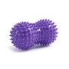 Bola de pvc amendoim espinho massagem acupuntura ponto bola de aderência cuidados com a saúde dos pés unha afiada bola de fáscia ioga fitness bola de ouriço