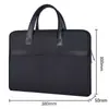 Maletín de Negocios con Logo Personalizado, Bolso para Computadora de Tela Oxford para Hombre, Bolsa Impermeable para Documentos de Conferencia