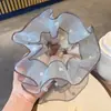 Goma para el pelo de organza con perlas para mujer, Lazo para el pelo estilo coreano, Diadema elástica de malla con perlas 2026, Cuerda para el pelo, Accesorio para el cabello