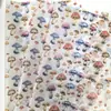 Papel de Seda Estilo Ins Transfronteiriço Mais Vendido 17g com Tema de Flores e Pássaros, Papel de Presente para Roupas com Tema Floral e de Plantas Vintage, Papel Sulfite com Estampa Floral