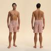 Transfronterizos Nuevos Hombres Verano Satén Gasa Casual Sueltos Cómodos Moda Estampados Shorts Ropa de Casa Dk4005