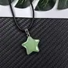 Colgante Estrella Pequeña Transfronterizo 20*6mm Colgante de Vidrio Accesorios para Joyería Accesorios para Collares DIY Estrella de Cinco Puntas Mayoreo