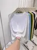 Camiseta de Seda de Hielo con Protección Solar para Mujer, Camisa Suelta de Verano para Aire Acondicionado, Top de Manga Larga con Cuello Redondo, Cubre-todo de Malla Fina Transpirable para Protección Solar