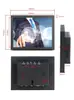 Monitor de Exibição Industrial de 5/7/8/10 polegadas HDMI/VGA Tela Sensível ao Toque Capacitiva Embutida Chassi Tela Secundária Controle Industrial Sem Driver