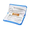 Kit de disección de 7 piezas Kit de disección biológica Aguja de disección Tijeras Herramientas Equipo de enseñanza para experimentos de biología de secundaria Venta al por mayor