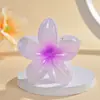 Pinza para el pelo de flor de huevo Bauhinia de Amazon Transfronterizo Pinza de tiburón para el pelo de la parte trasera del cabello Joyería Accesorios para el cabello