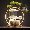 Nuevos Adornos de Agua de la Suerte Zen Chino para Sala de Estar, Oficina, Escritorio, Decoración Creativa para el Hogar, Regalo de Inauguración