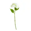 Flores de Hortensia Artificiales de Alta Gama con Hojas, Flores de Seda para Decoración de Bodas, Arreglos Florales para Arcos, Flores Falsas para Decoración del Hogar, Hortensias Artificiales