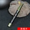 Porta-cigarros de mogno estilo bambu, polido, compacto, portátil, com filtro, para presente, fornecido por fabricantes.