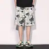 Shorts Casuales de Seda Helada de Verano para Hombre, Shorts Finos de Cinco Puntos para Exteriores