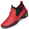Sapatos de camada única sapatos casuais femininos para mães primavera e verão 2022 Novos sapatos para dança de salão sola macia couro respirável moda sapatos femininos