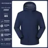 Gabardina Cortavientos Personalizable Ropa de Abrigo Delgada Otoño Invierno Ropa de Trabajo para Empresas Monos de Manga Larga Ropa Hecha a Medida Bordado Estampado Logotipo