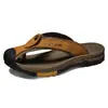 Sandálias casuais de verão com biqueira aberta, estilo europeu, para comércio exterior, tamanho plus size, biqueira fechada, camada superior de couro bovino, padrão espinha de peixe