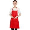 Avental Personalizado para Roupas de Trabalho de Cozinha e Café, Avental Yamiifu Europeu Antimanchas e Anti-Incrustante com Logotipo Personalizado