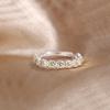 Anillo de flor pequeña estilo japonés y coreano temperamento simple ins pequeño fresco anillo hermoso joyería de moda de personalidad creativa al por mayor