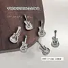 Acessórios de nail art estilo Y2K vintage: ouro, doce e cool punk, estrela de cinco pontas, microfone, guitarra e diamante Decorações DIY