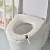 Alfombrilla Gruesa para Inodoro, Universal para Todas las Estaciones, Cojín para Asiento de Inodoro Doméstico, Alfombrilla de Invierno para Inodoro, Cubierta Universal para Inodoro, Asiento de Inodoro de Invierno