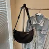 Verano 2025 Nuevo Estilo Coreano Casual Calle Personalidad Bolso de Hombro Estudiante Universitario Simple Moda Empanadilla Bandolera