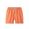 Pantalones cortos de algodón y lino para niños, estilo japonés, informales, lisos, de moda, deportivos, con cordones, para playa y verano.