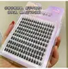 Pestañas bonitas Shangpin pura salvaje pequeño diablo pestañas postizas femenina natural simulación racimo individual autoinjerto perezoso pestañas trilogía