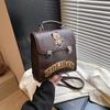 Mochila Retro Casual para Mujer, Bolso de Estudiante de Moda Tendencia Estilo Coreano, Bolso de Mujer de Gama Alta Nicho Otoño e Invierno 2026