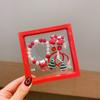 Set de Accesorios para el Cabello de Navidad para Niñosren Lindos Muñeco de Nieve Árbol de Navidad Pasador Dibujos Animados Banda para el Cabello Pinza Bb Pulsera Accesorios para Bebé