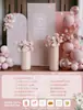 Decorações para festa de noivado, parede de fundo para casamento, decorações de cenário para área de recepção de casamento, painéis de fundo, conjunto completo de suprimentos