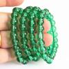 Loja de 2 yuans Guangdong pequena mercadoria 8mm contas da sorte luantong verde seco imitação jade Dongling pulseira Taobao pequeno presente