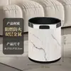 Lixeira para Uso Doméstico, Sala de Estar, Cozinha de Luxo Leve, Tamanho Grande, Quarto, Camada Dupla, Design Simples, Banheiro, Banheiro, Alto Valor Estético