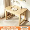 Mesa Toda em Madeira Maciça Moderna Simples Mesa de Escrita Infantil Mesa de Estudo Mesa para Alunos do Ensino Fundamental Alunos do Ensino Médio Mesa Pequena Frete Grátis