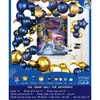 Traje de Globos de Cumpleaños para Niños en Español 12345-años Escena de Fiesta Conjunto de Suministros Decorativos para Niños y Niñas