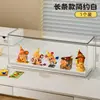 Estante de exhibición de almacenamiento de cajas sorpresa, caja de exhibición transparente de acrílico para figuras, vitrina de exhibición de figuras de estrella Pop Mart