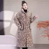 Chamarra de Algodón Gruesa y Cálida con Capucha de Franela Extra Larga Acolchada con Forro de Felpa Ropa de Trabajo Invierno Ropa para el Hogar Mujer