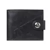 Cartera corta para hombre monedero multiusos multiusos 2025 nueva cartera de alta gama cartera de cuero al por mayor