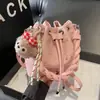 Bolsa de Ombro Nova Tendência 2026 Transfronteiriça, Bolsa Transversal Popular Retro Coreana de Alto Valor para Mulheres, Bolsa Saco para o Dia a Dia